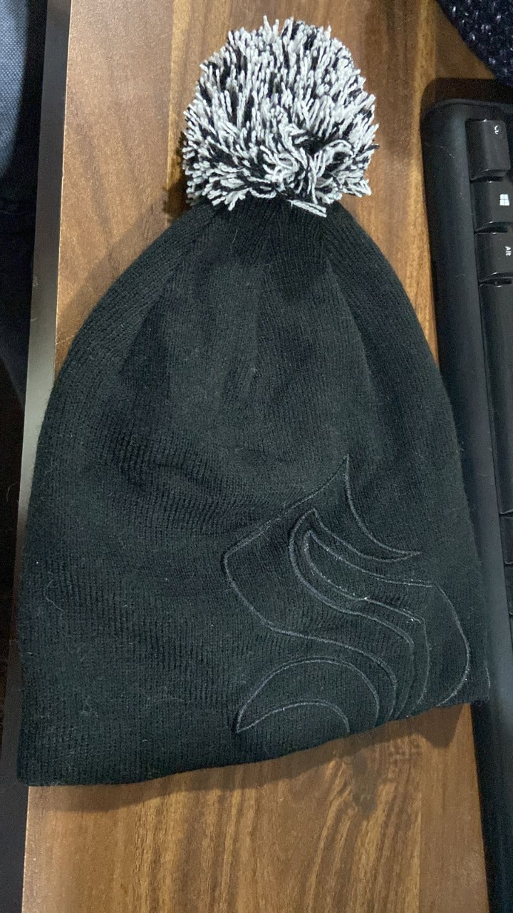 6341 Men's and Women's Skull Slouchy Winter Woolen Knitted Black Inside Fur Beanie Cap. DeoDap 6341 Men's and Women's Skull Slouchy Winter Woolen Knitted Black Inside Fur Beanie Cap. DeoDap